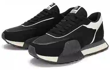 Kappa Retro Low Black White