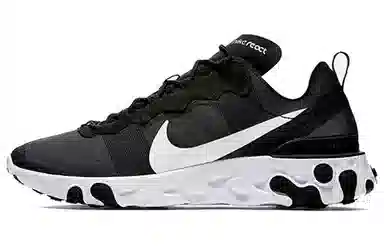 Nike React Element 55 Black White