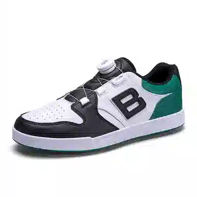 Birdie Golf Shoes Black Green Khaki