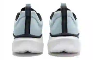 特步 时尚防滑耐磨 低帮跑步鞋 男款 灰白色