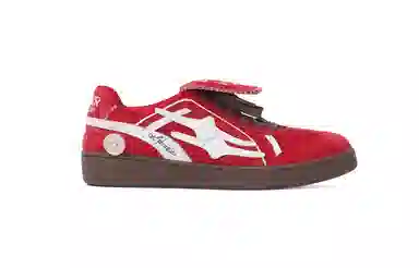 KILLWINNER Red Velvet Trainers