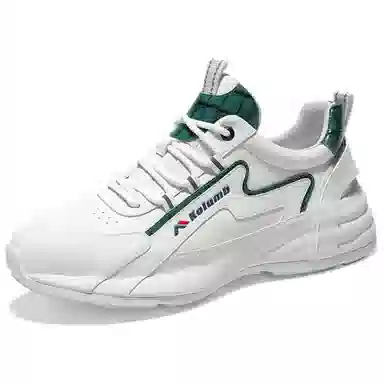 哥仑步 头层牛皮 简约百搭 潮流时尚 减震耐磨防水 低帮 生活休闲鞋 男款