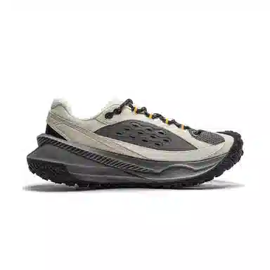 中国李宁 休闲舒适减震耐磨 低帮跑步鞋 男女同款 白灰