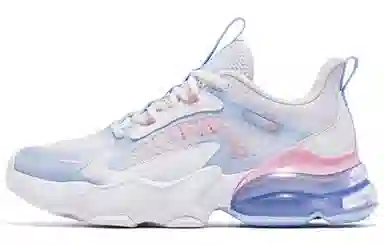 Jordan Running Shoes White Blue Pink
