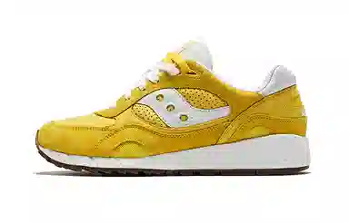 Saucony Lightweight Low-Top Yellow White