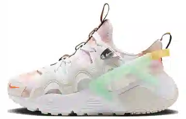 Nike Air Huarache Craft White Pink Green