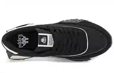 Kappa Retro Low Black White