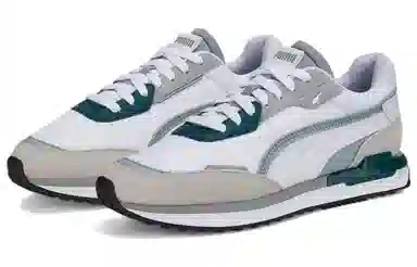 PUMA City Rider White Blue