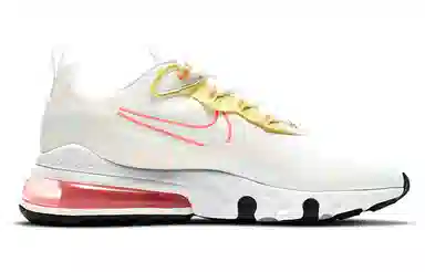 Nike Air Max 270 React White Yellow Pink