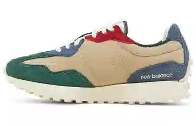 New Balance 327 Green Blue Red