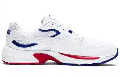 PUMA Axis Plus 90s White Red