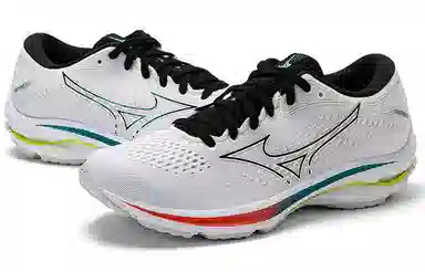 Mizuno Wave Rider 25 White Black