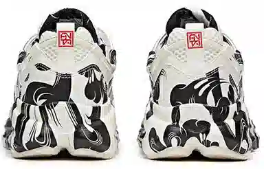 Anta Running Shoes Black White