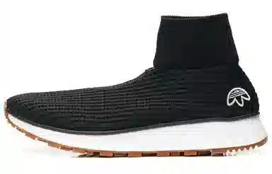 Alexander Wang x Adidas High Top Running Shoes Black White