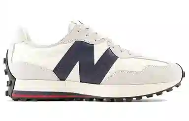 New Balance 327 White Blue Red