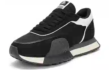 Kappa Retro Low Black White