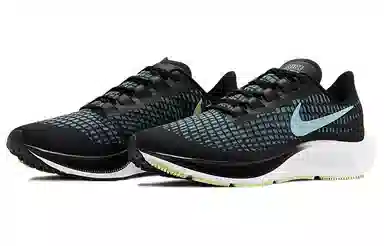 Nike Pegasus 37 Black Yellow Blue