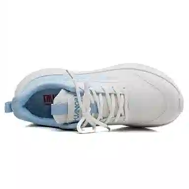 HUANQIU Classic Low Top Sneakers White Blue