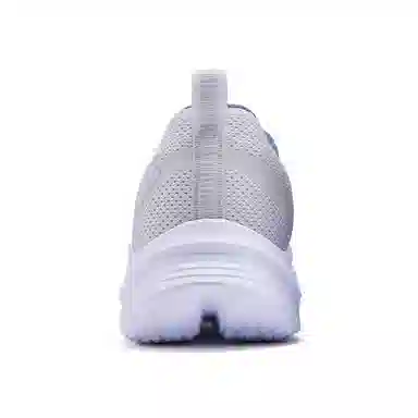 特步 氢风科技 舒适回弹轻质减震防滑耐磨透气 低帮跑步鞋 男款 灰蓝