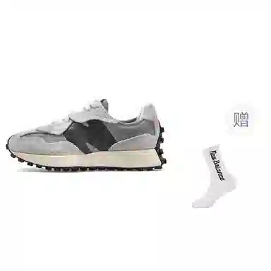 New Balance 327 Grey White Black