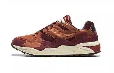 Saucony Grid Shadow 2 Brown Red
