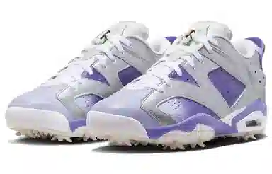 Jordan Air Jordan 6 Retro 6 G NRG Golf Shoes Purple White