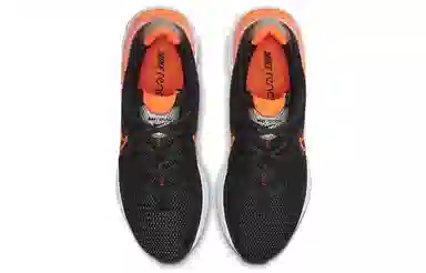 Nike Renew Run Black Orange
