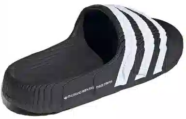 adidas Adilette 22 Black White