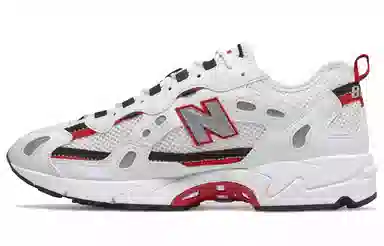 New Balance 827 White Black Red