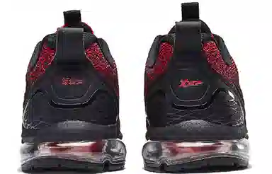 特步 网面 低帮 跑步鞋 男款 红黑