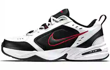 Nike Air Monarch 4 Black White Red