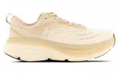 HOKA ONE ONE Bondi 8 White Brown