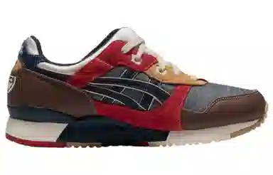 EVISU x Asics Gel-Lyte 3 Red Brown