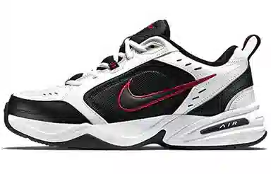 Nike Air Monarch 4 White Black Varsity Red