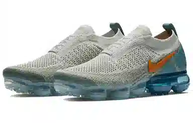 Nike VaporMax Moc 2 Light Silver Campfire Orange Celestial Teal