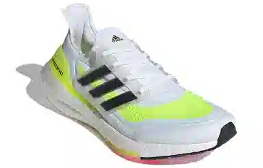 adidas Ultraboost 21 Fluorescent Yellow White