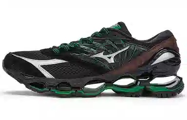 Randomevent x Mizuno Wave Prophecy LS Black Green