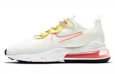 Nike Air Max 270 React White Yellow Pink