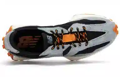 New Balance 327 Black Grey Blue