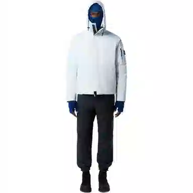 Stone Island White Label FW25 Thermochromic Parka Light Blue