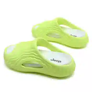 Jeep EVA Slide Green White