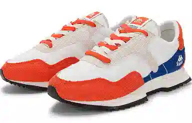 Kappa Retro Low White Red
