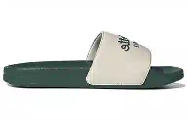 adidas Adilette Shower Slides White Green