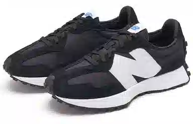 New Balance 327 Black White