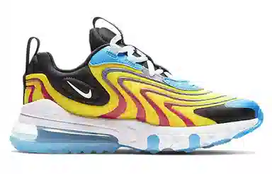 Nike Air Max 270 React 2020 Blue Yellow