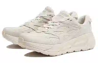 HOKA ONE ONE Clifton L Suede Beige