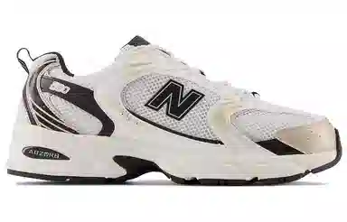 New Balance 530 White Black Gold