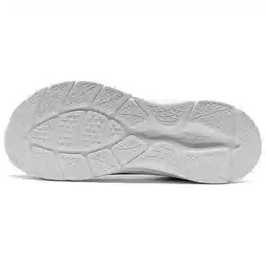 特步 减震回弹耐磨 低帮跑步鞋 男款 黑白