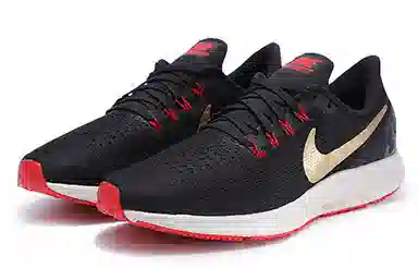Nike Pegasus 35 Black Gold Red