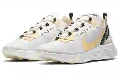 Nike React Element 55 White Yellow